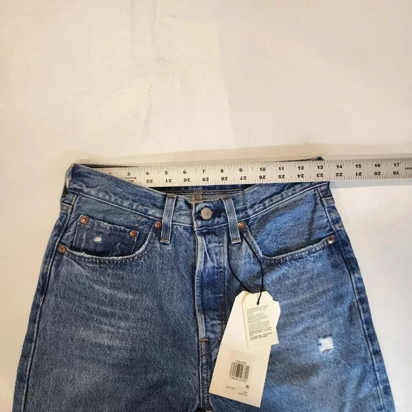 Levi's Premium 501 Original Button Fly Jeans Women's Size 26‎ x 30 NWT $108 - Picture 9 of 11